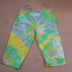 Cotton tye Dye  Capris Pants